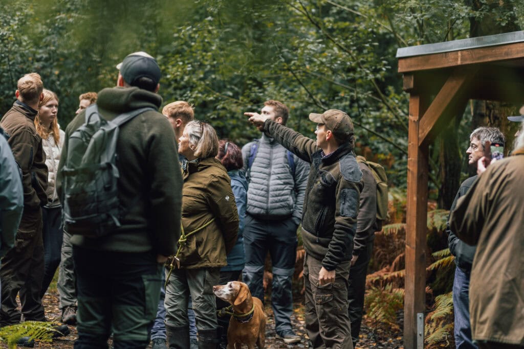 agdschüler aus Baden-Württemberg bei der Jagdausbildung in Osnabrück